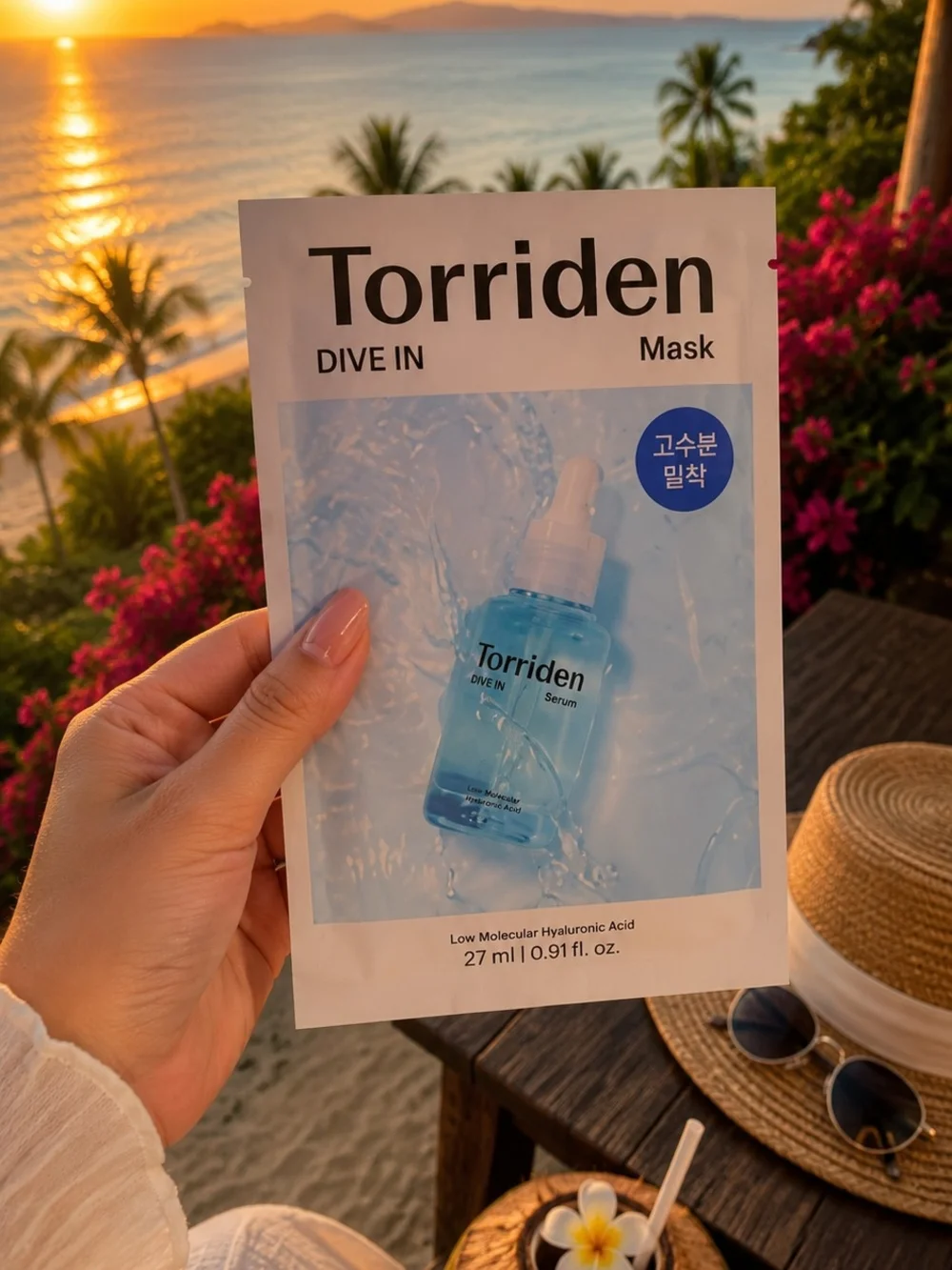Torriden Dive In Mask - Blue Hydrating Sheet Mask